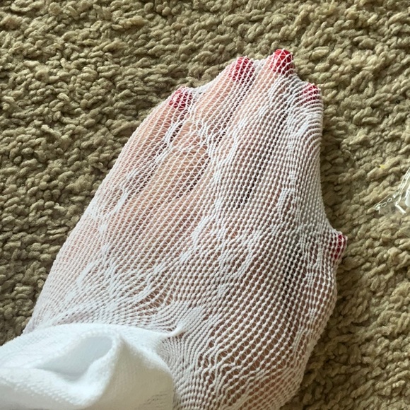 Mesh tights with GG logo - Picture 8 of 8